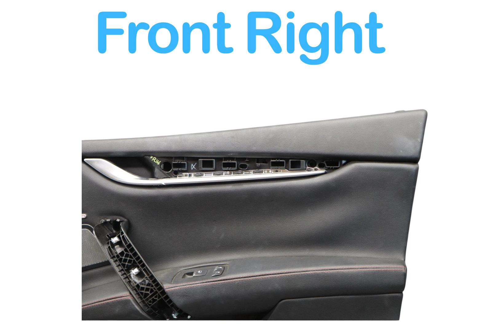 14-22 Maserati Ghibli M157 Front Right Side Interior Door Panel 105804313C Oem