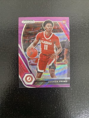 2021-22 Panini Prizm Draft Picks Purple Ice /149 Joshua Primo #50 Rookie RC