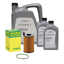 7L ORIGINAL 0W30 Motoröl + MANN Ölfilter für AUDI A4 A6 Q5 Q7 PORSCHE VW 3.0 TDI