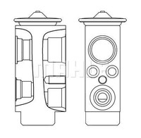 Mahle Expansionsventil, Klimaanlage AVE 6 000S