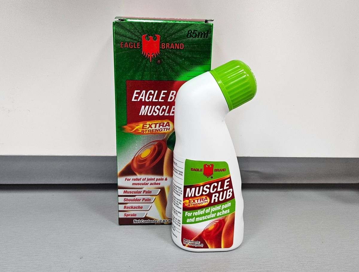 Eagle Brand Muscle Rub Extra Strength 2.87 Fl Oz 85 mL External