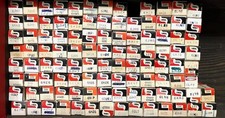 Lot of 106 Lindal Vacuum Electron Tubes Assorted Size with box UNTESTED "AS IS"