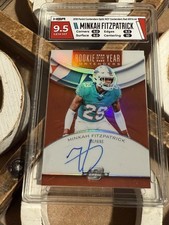 Minkah Fitzpatrick 2018 Contenders Optic Rookie of the Year OnCard Auto /199 HGA