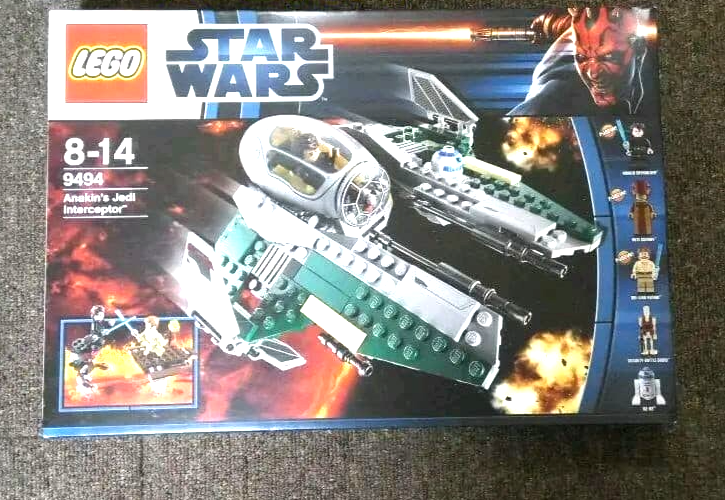 LEGO Star Wars 9494 Anakin Jedi Interceptor New Sealed Box | eBay