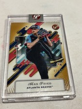 2025 Topps Pristine Max Fried GOLD REFRACTOR /50 Atlanta Braves Case Hit SP