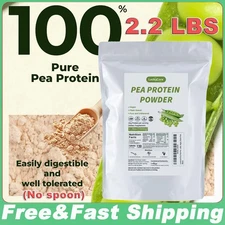 2.2 LBs High Protein Organic Pea Protein Powder, Non-GMO, Vegan |Isolate Formula