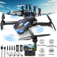 1080P HD-Drohne mit Kamera für Einsteiger - WiFi FPV RC Quadcopter Geschenk Neu