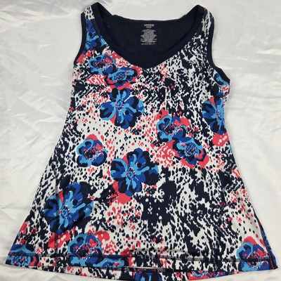 Danskin Now Multi-colored Workout Tank Top Women's Size L 12-14