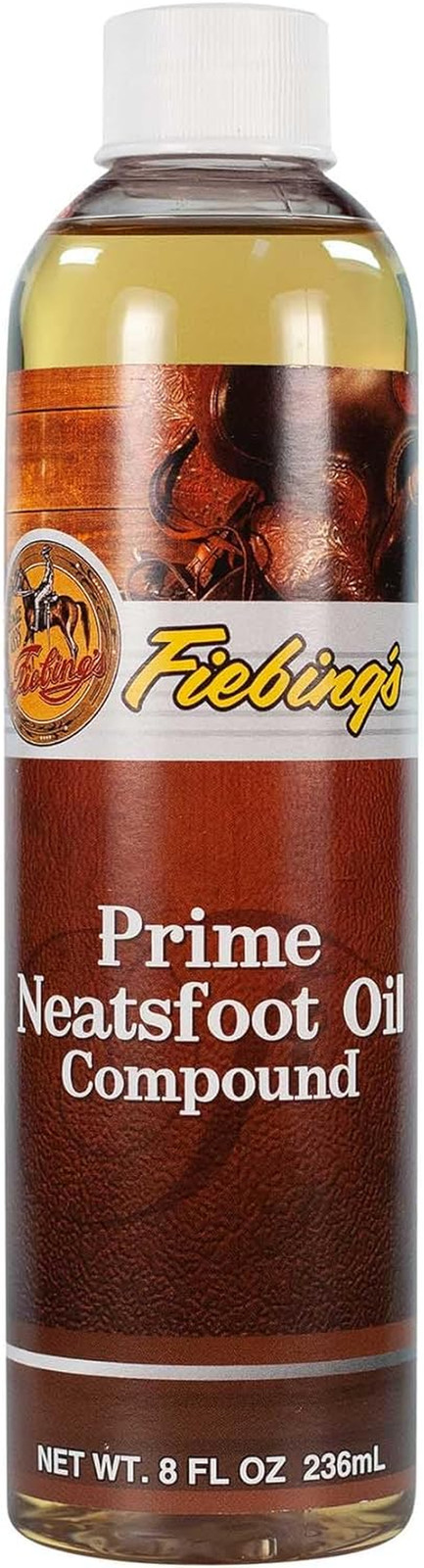 8Oz Neatsfoot Oil Leather Conditioner Preservative Soften Restore Strengthen