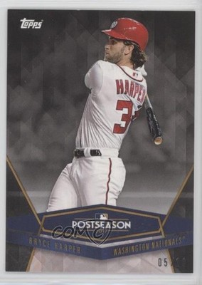 2017 On Demand Postseason Heroes and Current Stars Black 5/10 Bryce Harper 1ln4
