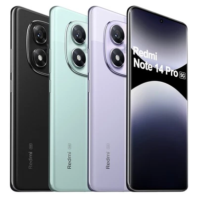 Xiaomi Smartphone Redmi Note 14 Pro 5G 12GB+512GB 6.67" Handy 200MP NFC Dual SIM