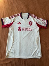 Liverpool 2025/26 Away Kit Dominic Szoboszlai L Authentic