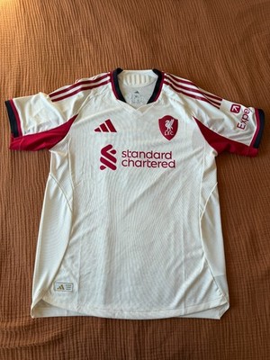 ソボスライ　L away Liverpool 2025/26 Away Kit Dominic Szoboszlai L Authentic | eBay