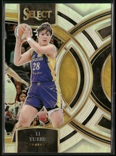 Li Yueru 2024 Panini Select WNBA #116 Prizms Silver Los Angeles Sparks