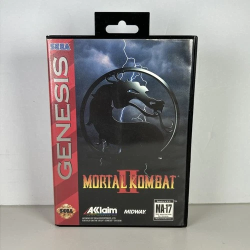 Mortal Kombat II (Sega Genesis) CIB - Tested - Please See Pictures