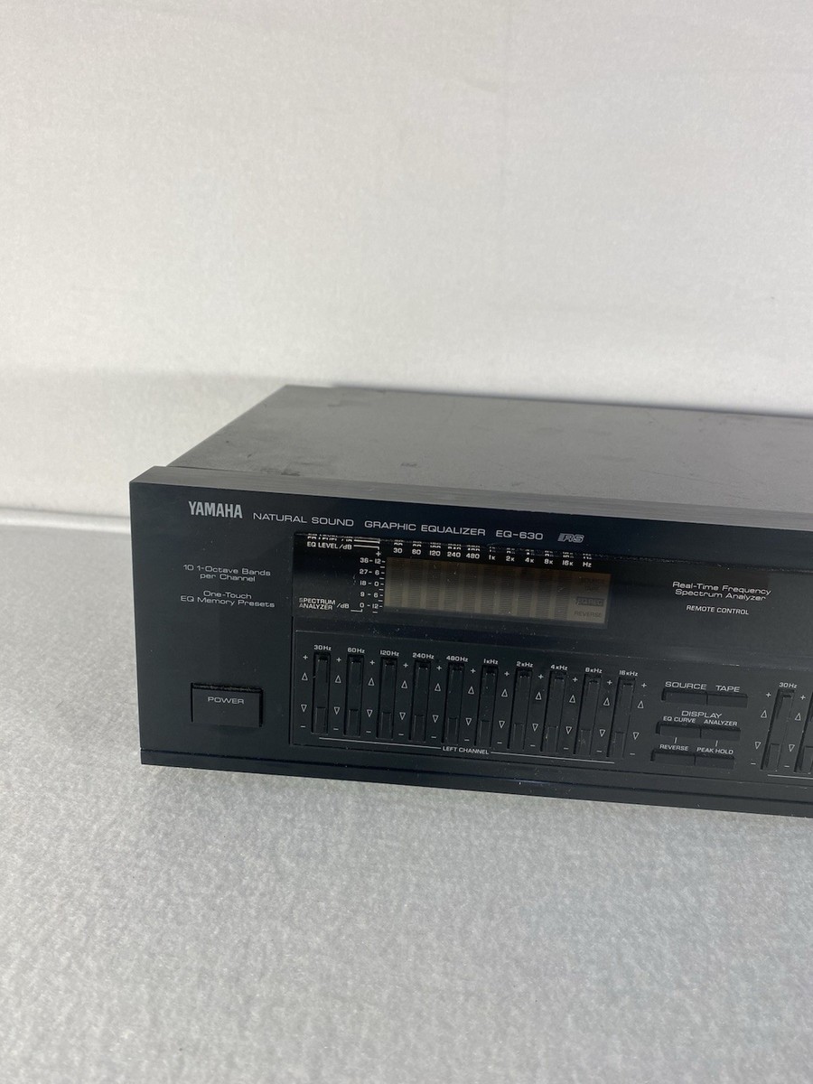 Yamaha EQ-630 Rare Vintage Natural Sound Graphic Equalizer