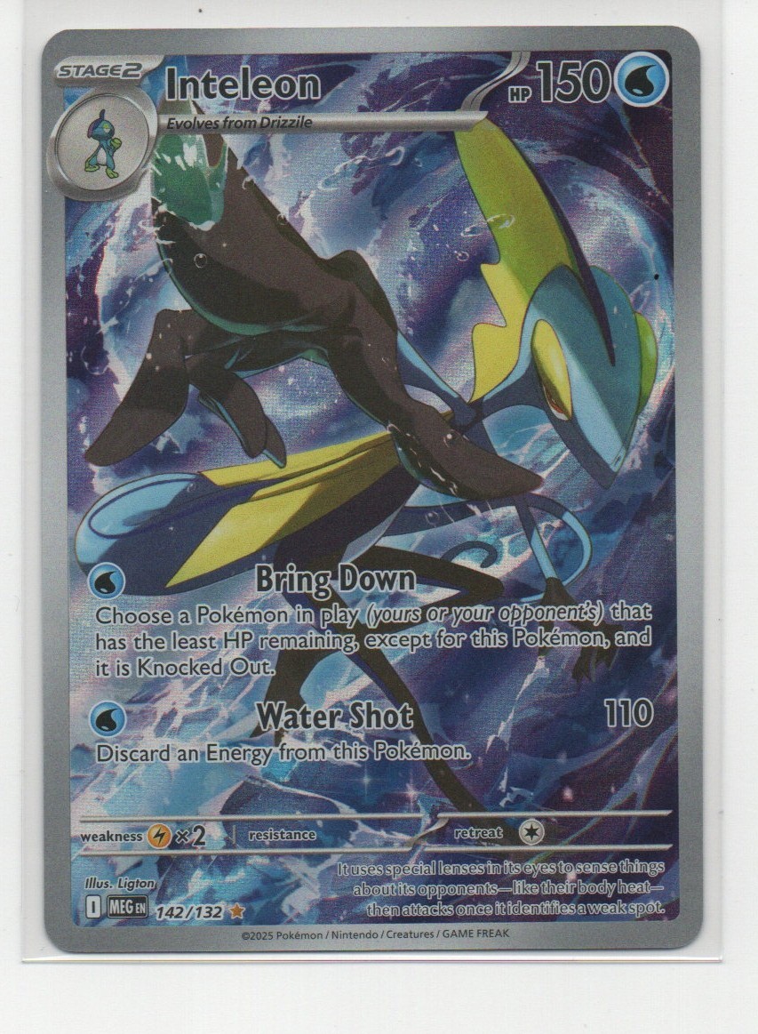 Mega Evolutions Inteleon 142/132 NM