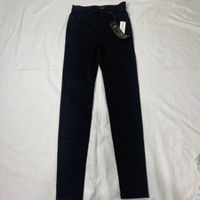 DG2 by Diane Gilman Womens FLEXstretch Denim 5-Pocket Jegging Black XXST