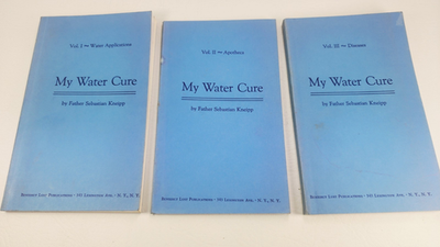 #ad My Water Cure Volumes IIIIII by Father Sebastian Kneipp 1949 $179.10