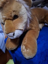Löwen Kuscheltier Lion Plüsch Ca 50cm Groß Neu Unbenutzt