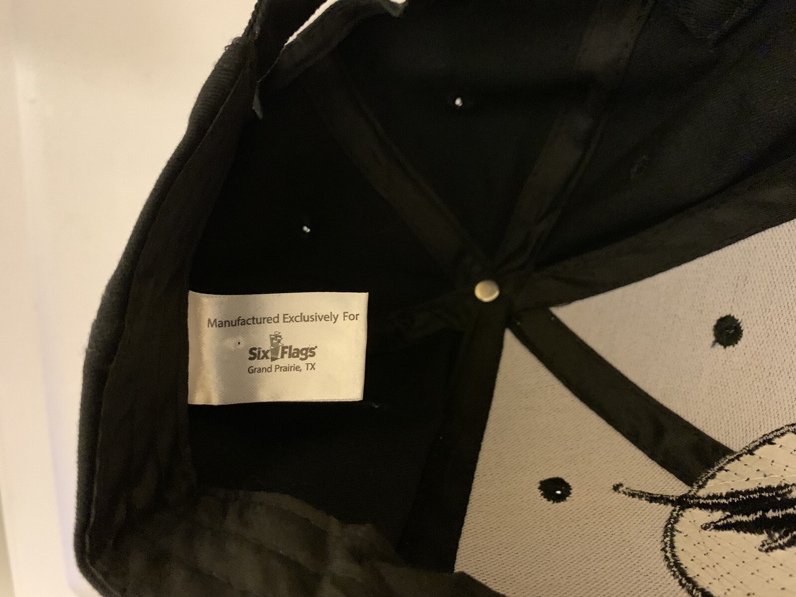 Flash Six flags Strapback Baseball Cap Hat Pink R… - image 5