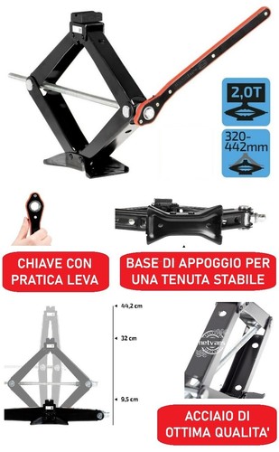 Kit Ruotino di Scorta 16" per Dacia Duster con Cric Chiave Sacca 145/90R16 - Imagen 4 de 8