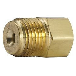 9/16-18 Male x 3/8-24 Female Inverted Flare Master Cylinder Brake Line Adapter - Picture 1 of 2