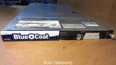 Blue Coat AV1400 A ProxyAV Series Security Appliance INCL 1X 500GB HDD 2X PSU