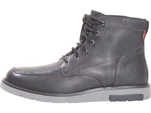Levis Herren Daleside Chukka Stiefel Wanderschuhe Robust Freizeit Schwarz - Bild 3 von 48