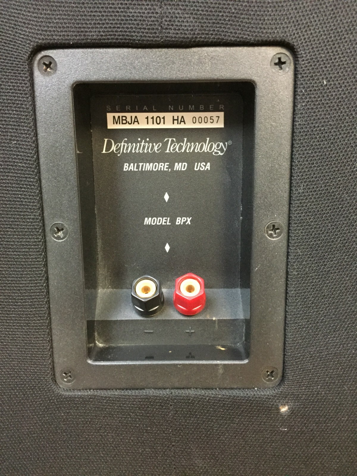 definitive technology bpx for sale