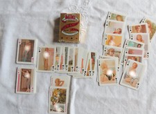 Jeu de 54 cartes Pinup erotiques  mini années 1960/1970