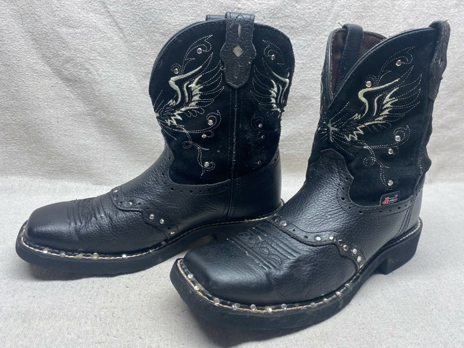 Justin Gypsy L9977 Women's 10 B Black 