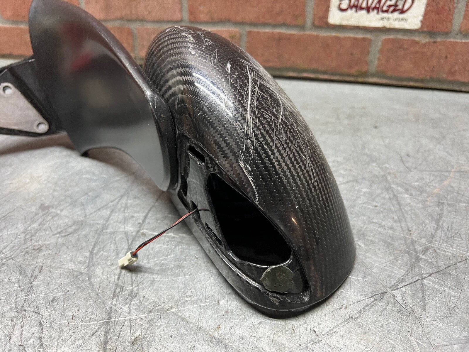 2015 16 17 McLaren 650S Spider Left Driver Side Mirror Carbon