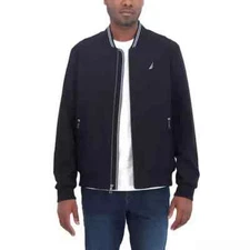 Nautica Men’s Bomber Jacket (Choose Size and Color)