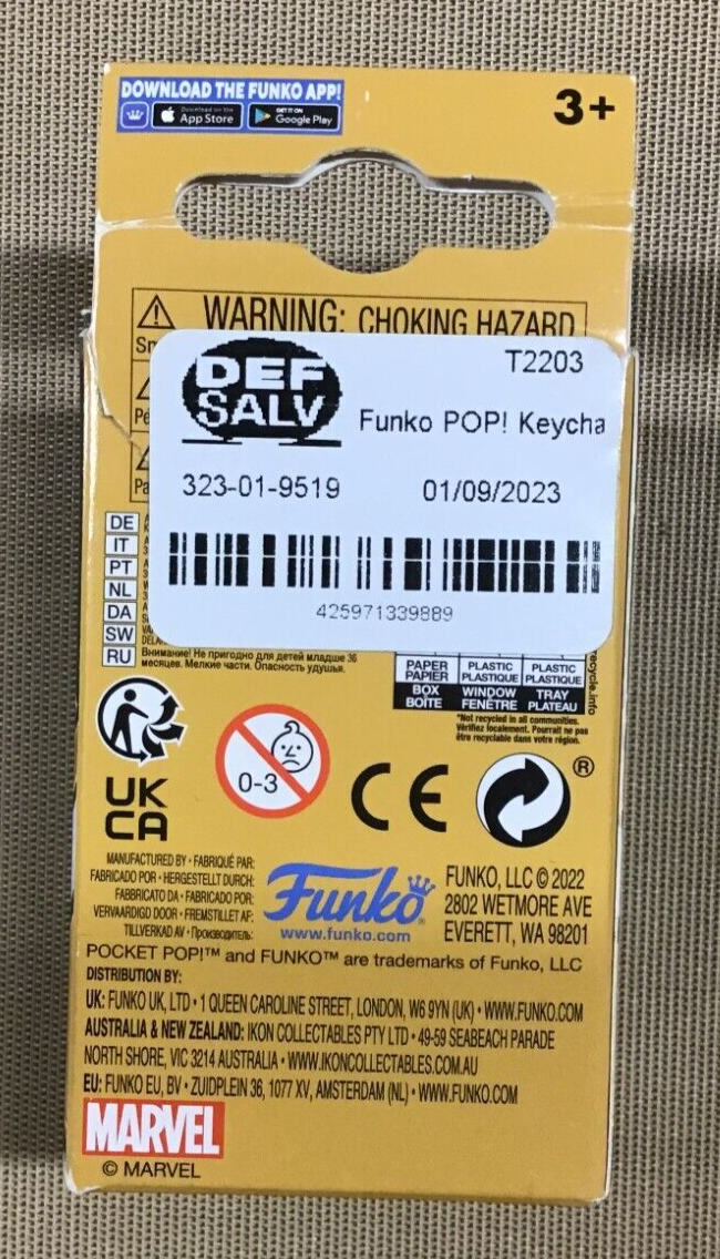 Funko POP! Keychain Black Panther Wakanda Forever Ironheart MK1