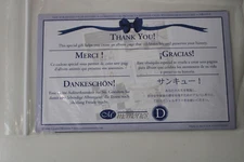 Creative Memories Collection Thank You!  Journalling Lines Plus Stickers Crafts