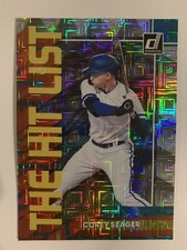 Corey Seager 2022 Donruss the hit list insert THL-12 Parallel 2 WS MVP