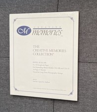 Creative Memories 8x10 Ruled Scrapbook White Refill 10 Pages 5 Sheets RCM-10R