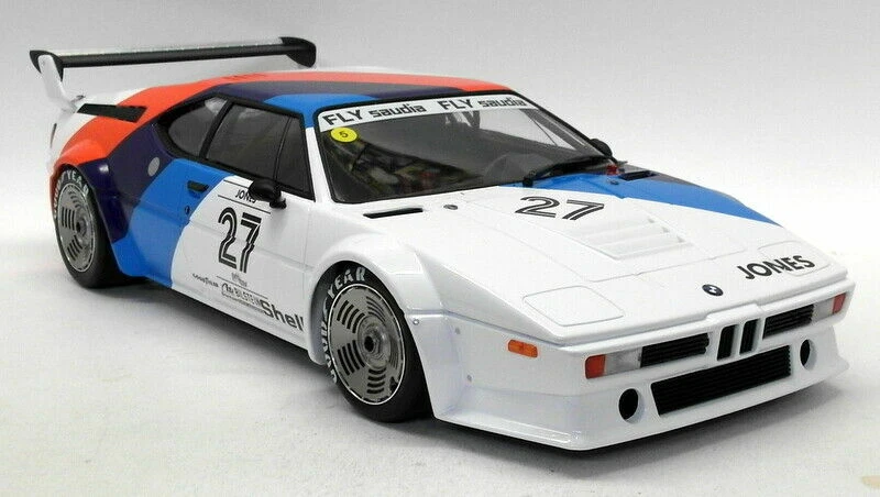 BMW M1 PROCAR #27 1979 ALAN JONES MINICHAMPS 125792927 1/12 METALLO DIE CAST E26 - Immagine 3 di 3