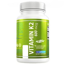 Vitamin K2 Supplement MK-7- High Strength 600mcg
