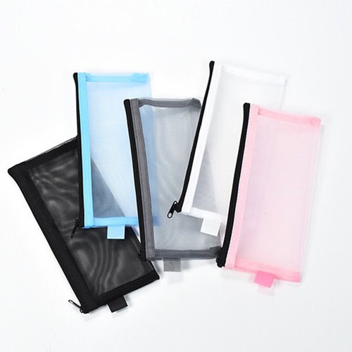 Borsa Per Trucco Cosmetico Da Viaggio Con Astuccio In Rete Con Cerniera Da .