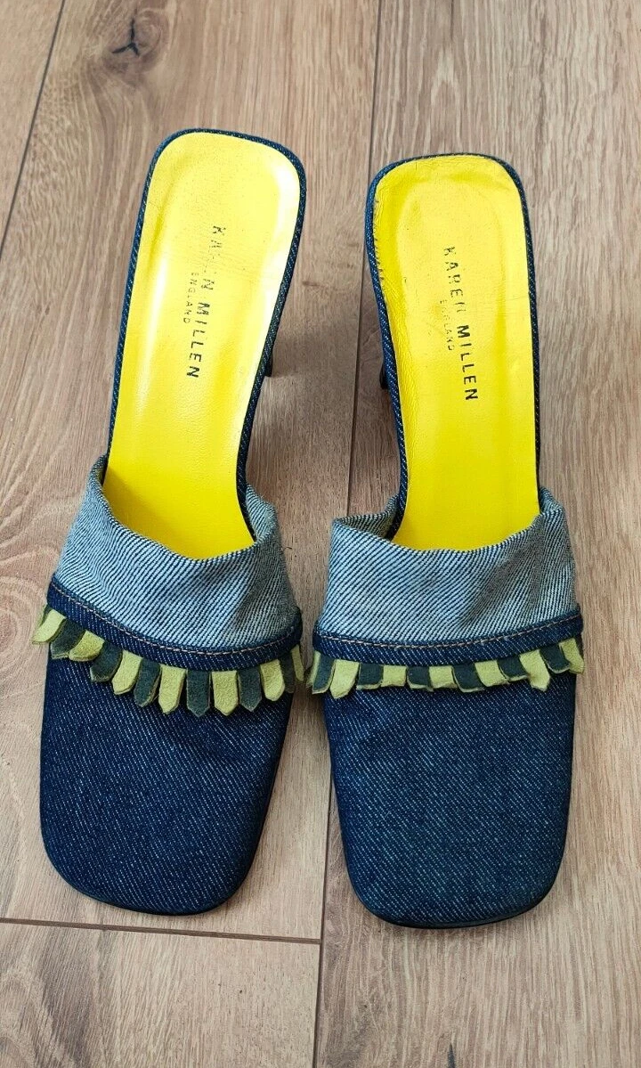 Karen millen blue sandals sale