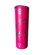 Western Etched 20oz Skinny Tumbler