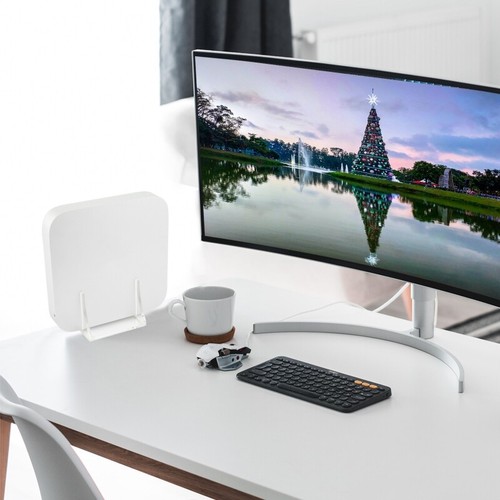 Bracket Holder for Host Mac-Mini Acrylic Stand Desktop Cooling Holder Base - Afbeelding 4 van 8