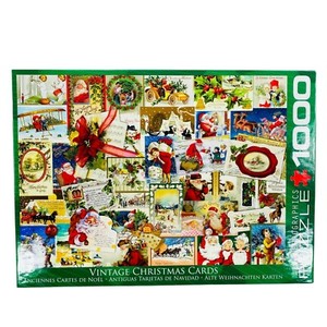 1000 Piece EuroGraphics Vintage Christmas Cards Puzzle 1000 Piece EuroGraphics Vintage Christmas Cards Puzzle