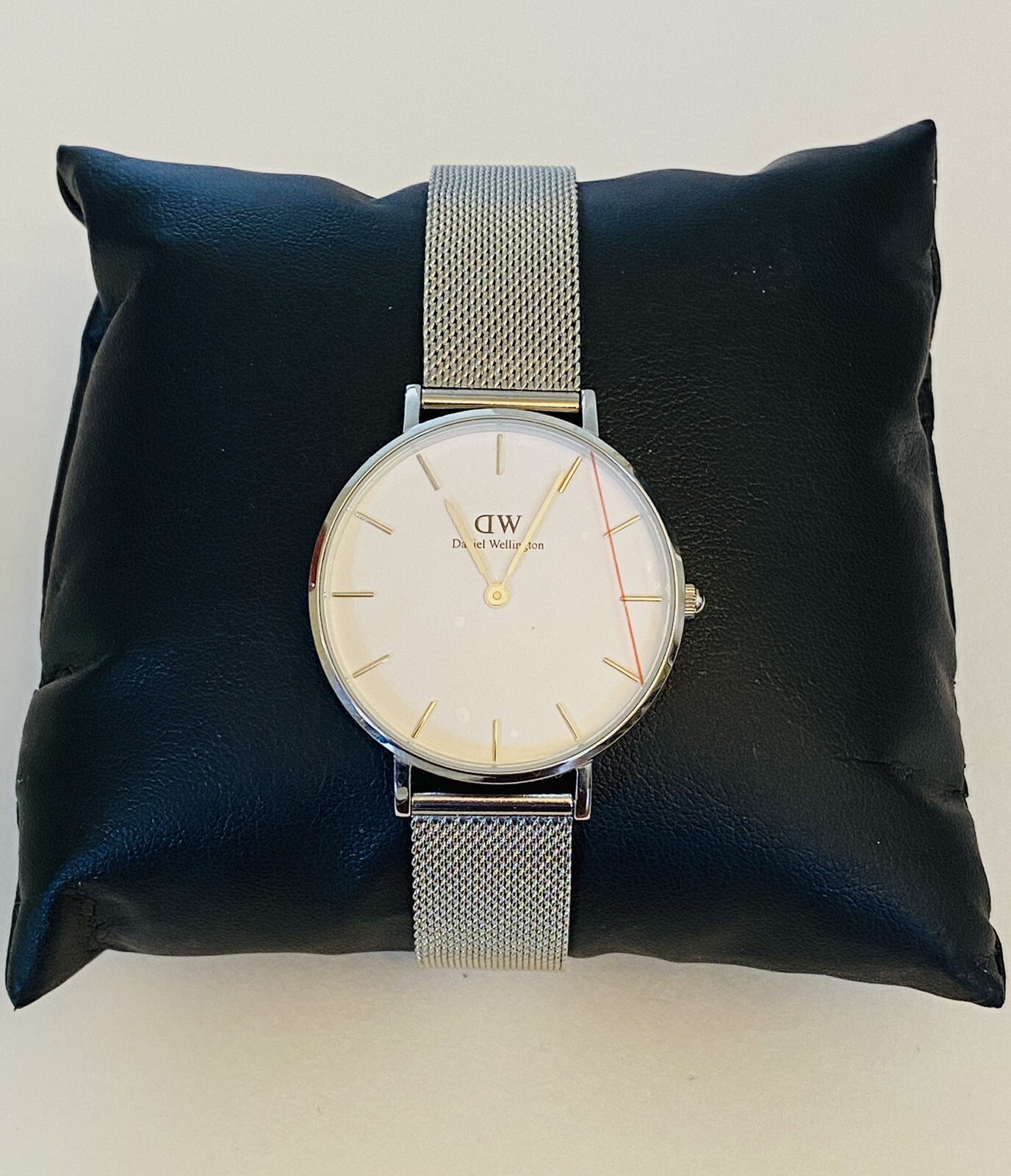 New Daniel Wellington Petite Melrose 32mm Silver Watch 14mm Strap