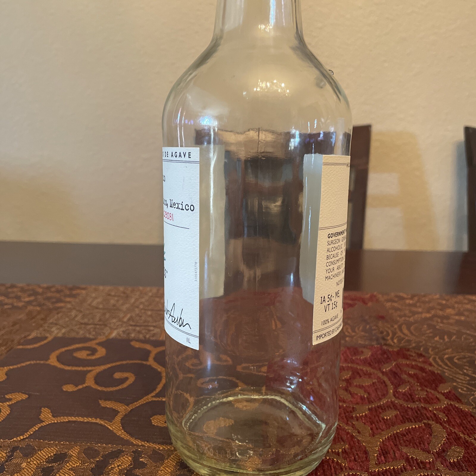 Celebrity Tequila CASAMIGOS Clooney) Entire Family Blanco