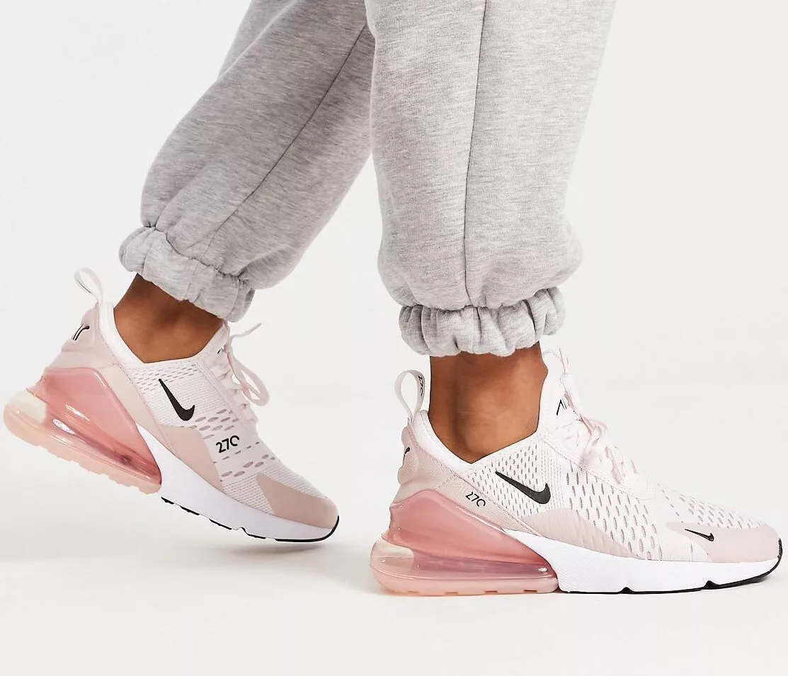 New Nike Air Max 270 Running Shoes Athletic Casual Gym Light Soft Pink  Sizes 🔥 | Ebay