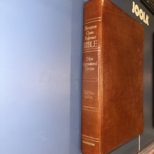 Thompson Chain Reference Study Bible NIV - Red Letter Zondervan 1983 Burgundy - Picture 2 of 6