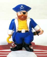 Soma Pirates Action Figure Mini PVC Blue Coat Pirate Hook